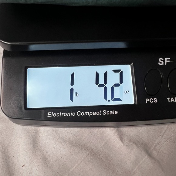 Another Love Knit Krista Pointelle Puff SL Sweater Clover Pullover Green Size M - Picture 10 of 10